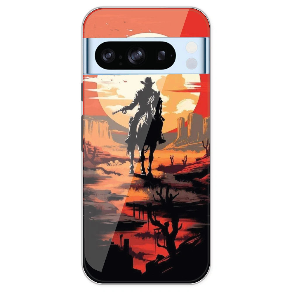 Cowboy - Printed Silicone Case For Google Pixel 8 Pro