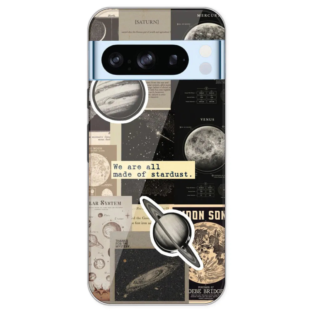 Planets - Printed Silicone Case For Google Pixel 8 Pro