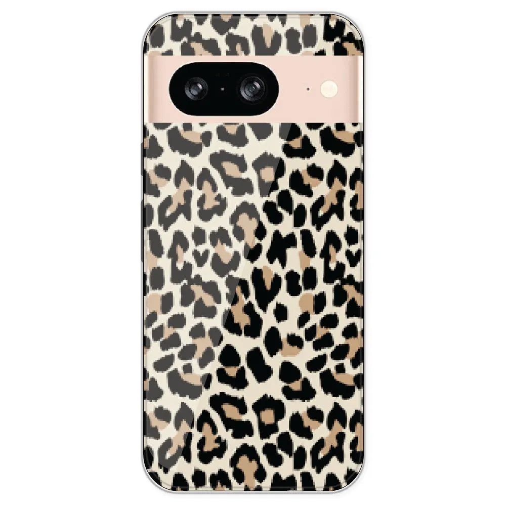 Leopard Print - Printed Silicone Case For Google Pixel 8