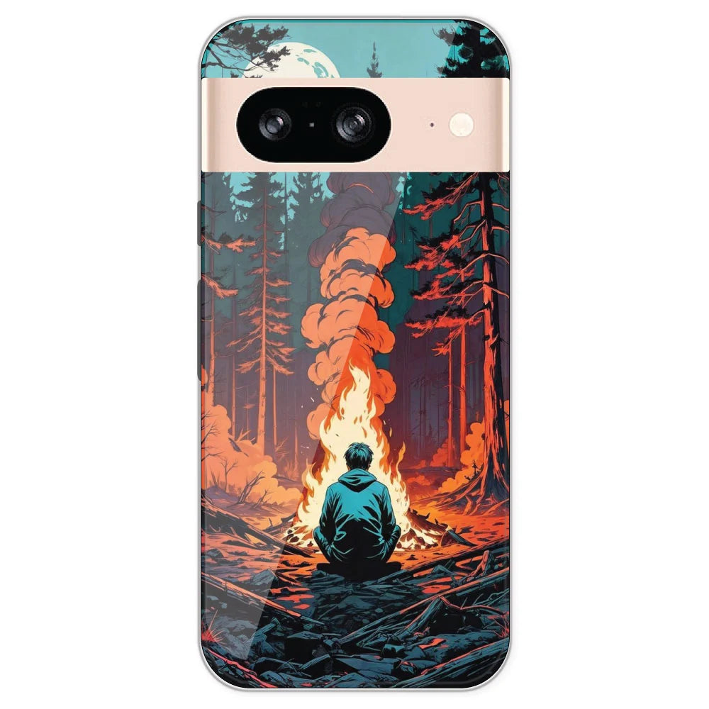 Book Collage - Printed Silicone Case For Google Pixel 8