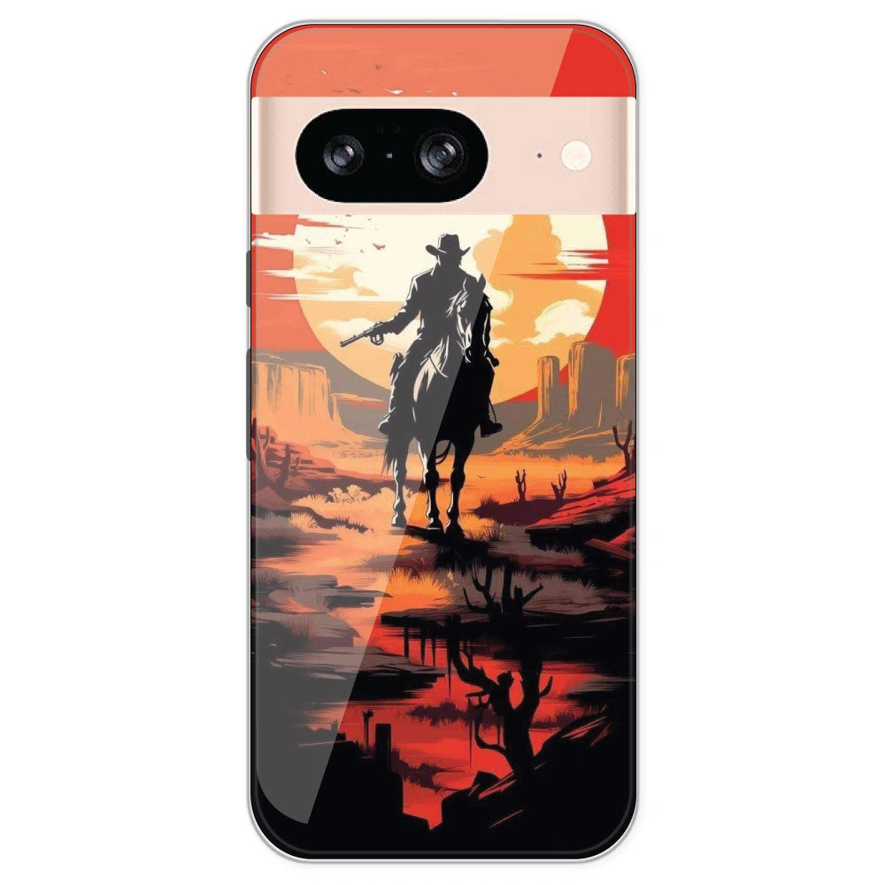 Cowboy - Printed Silicone Case For Google Pixel 8