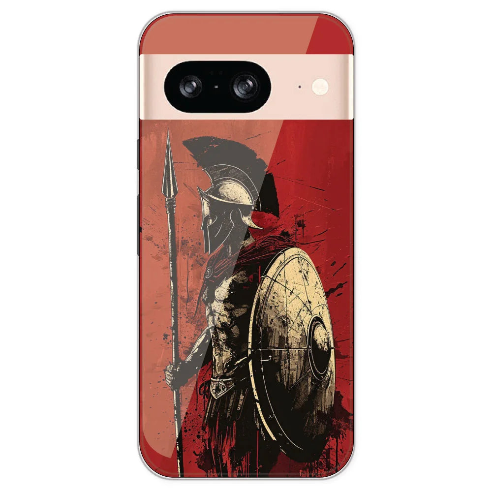 WAR - Printed Silicone Case For Google Pixel 8