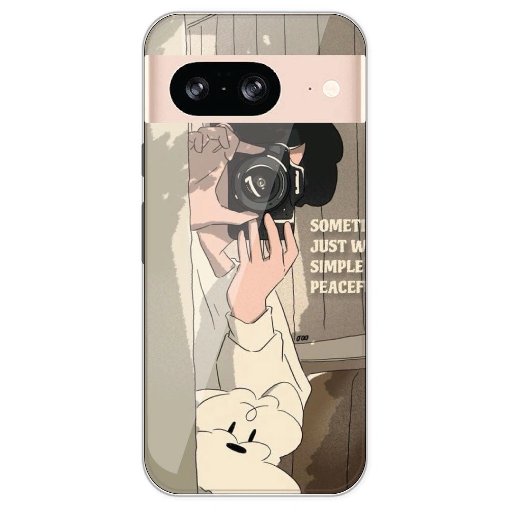 Photographer - Printed Silicone Case For Google Pixel 8