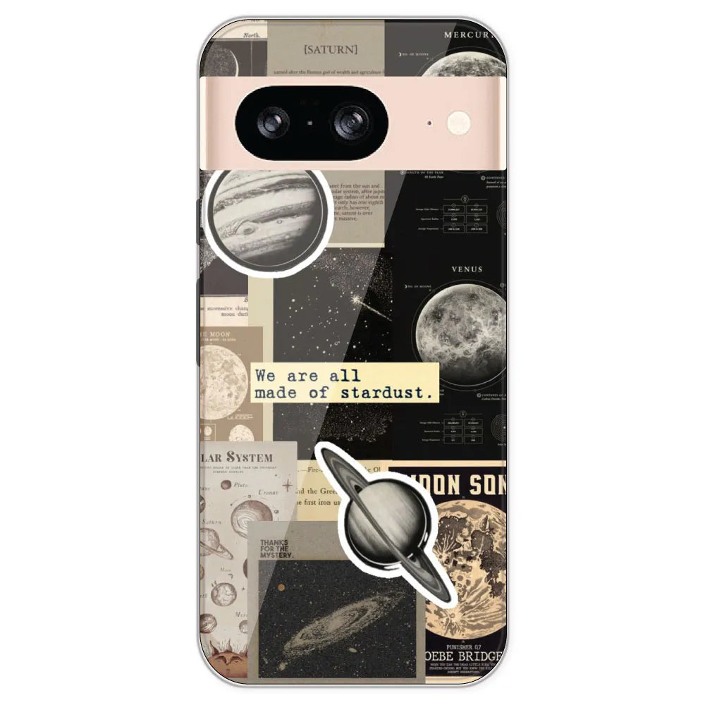 Planets - Printed Silicone Case For Google Pixel 8