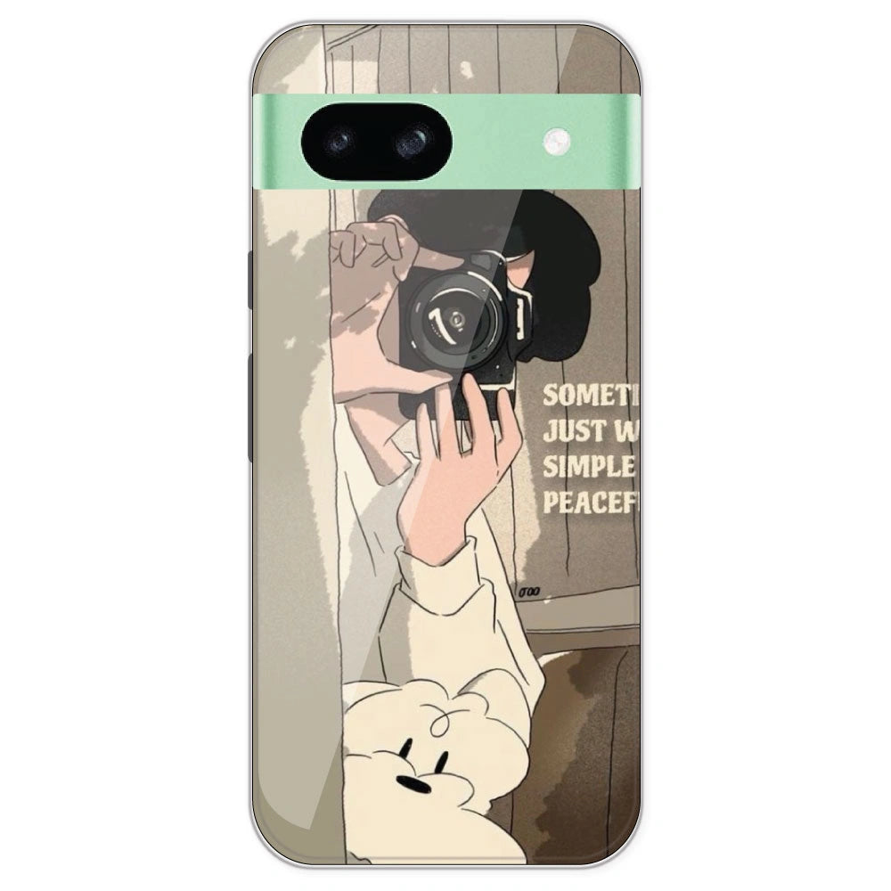 Photographer - Printed Silicone Case For Google Pixel 8A