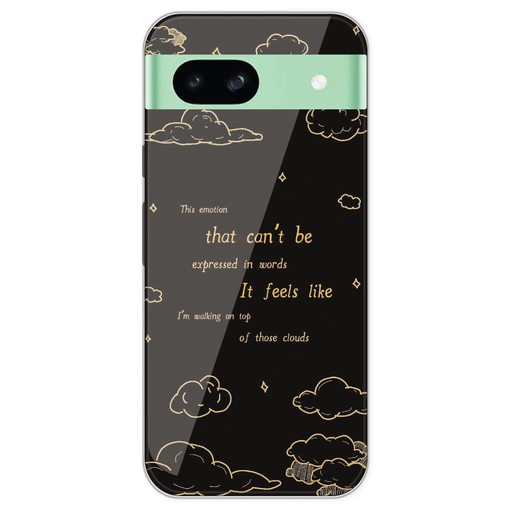 On Top Of Those Clouds - Printed Silicone Case For Google Pixel 8A