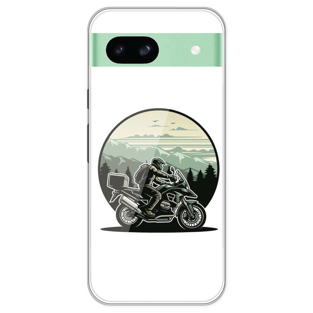 Biker - Printed Silicone Case For Google Pixel 8A