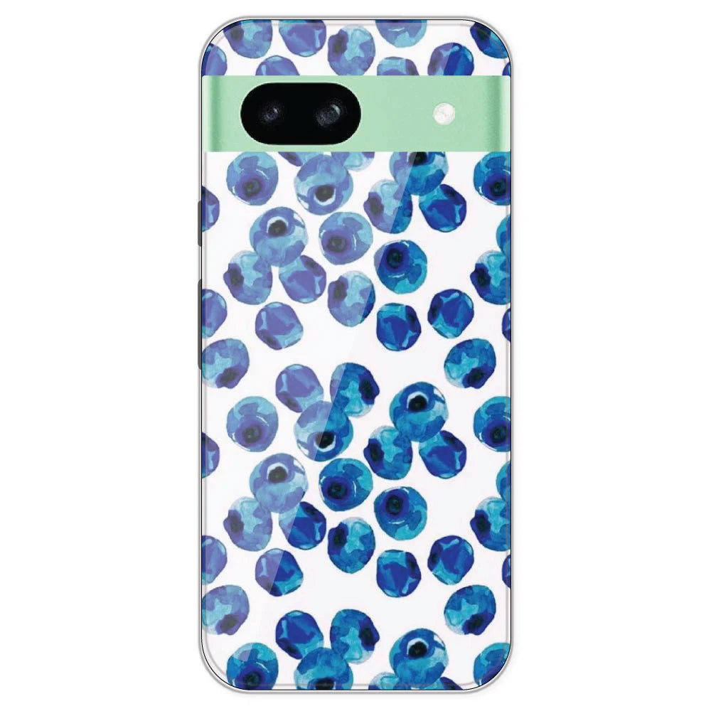Blueberries - Printed Silicone Case For Google Pixel 8A