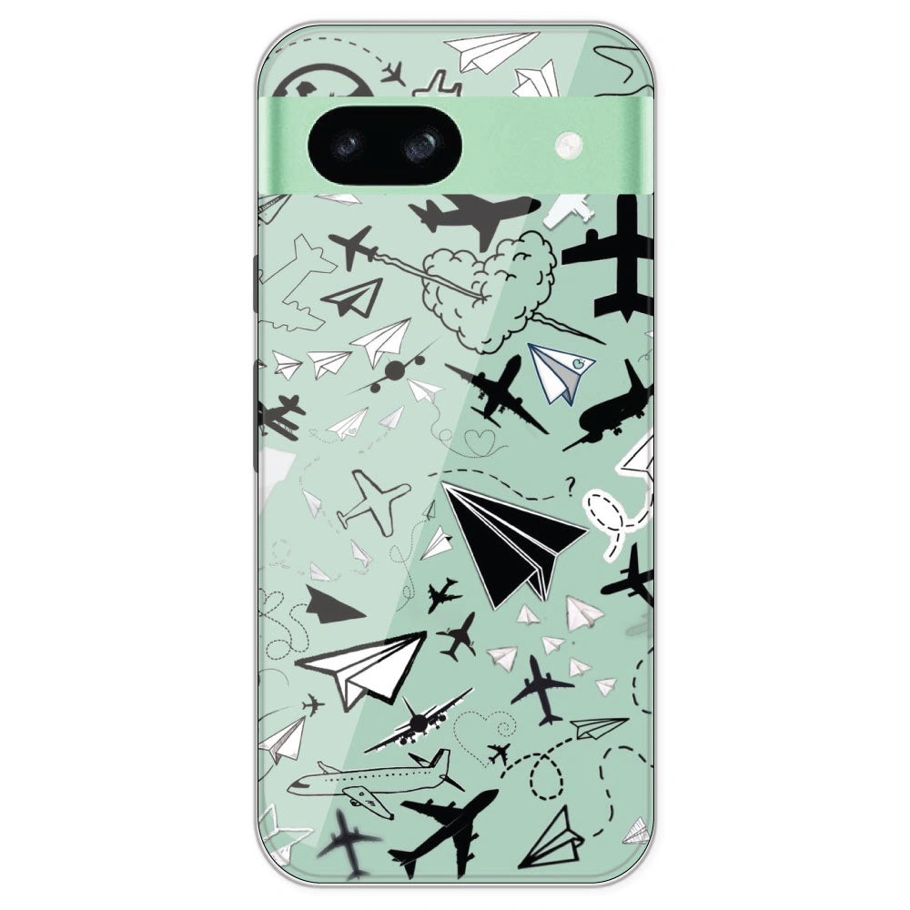 Planes - Printed Silicone Case For Google Pixel 8A