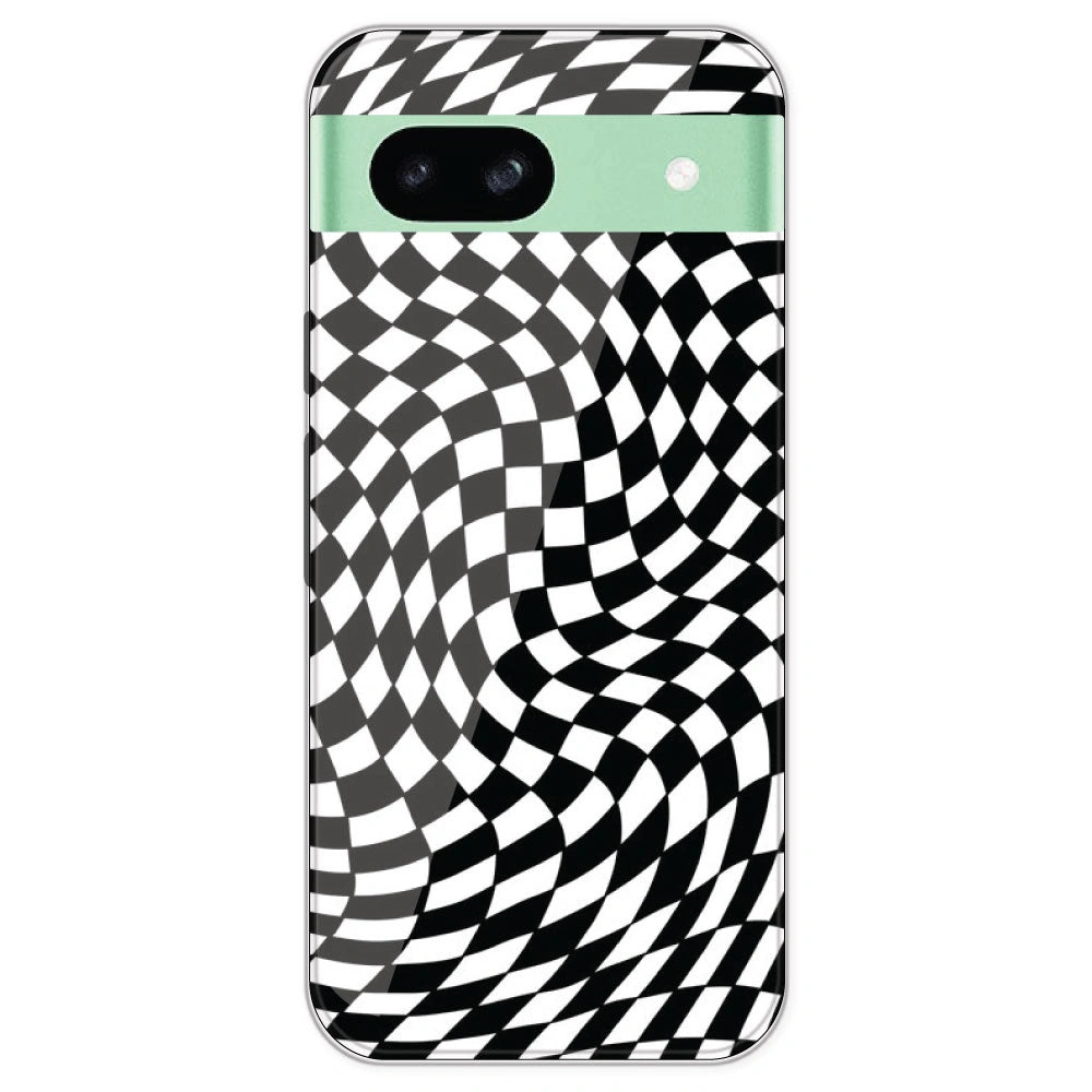 Checks - Printed Silicone Case For Google Pixel 8A