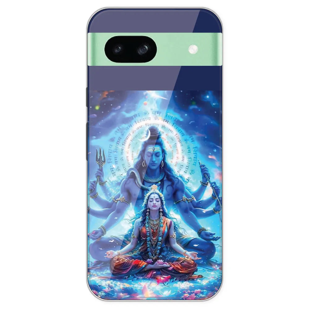 Shiv Parvati - Printed Silicone Case For Google Pixel 8A