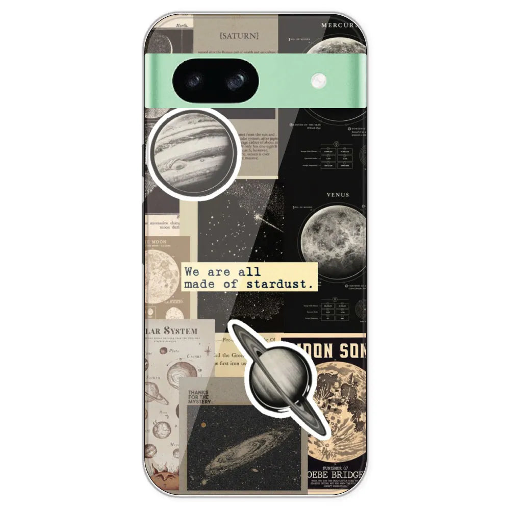 Planets - Printed Silicone Case For Google Pixel 8A