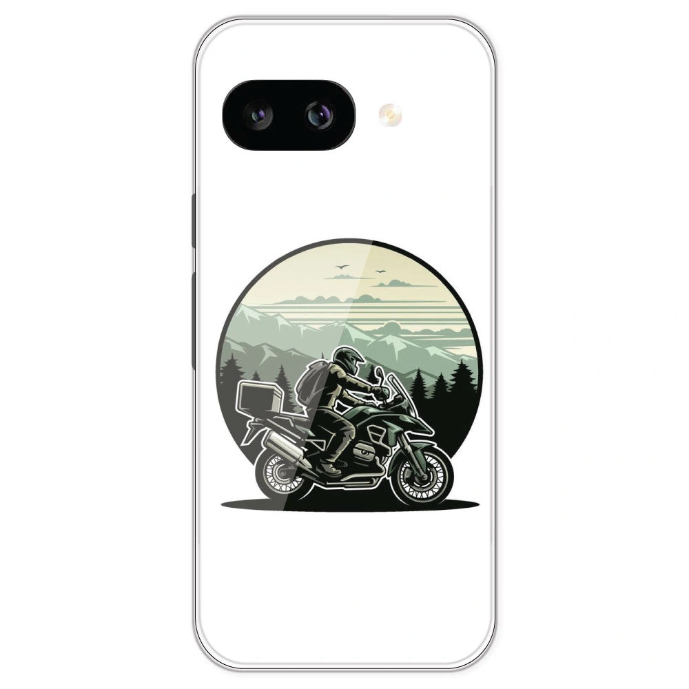 Biker - Printed Silicone Case For Google Pixel 9A