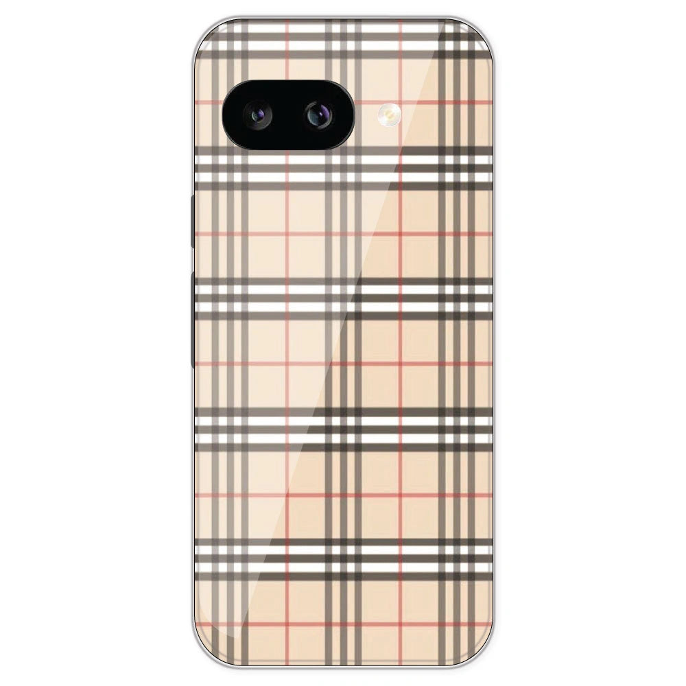 Yellow Checks - Printed Silicone Case For Google Pixel 9A