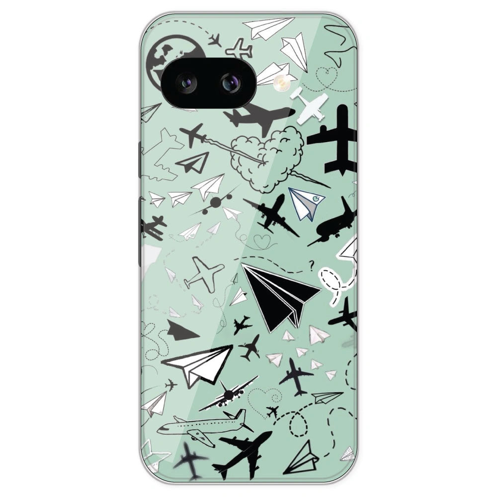 Planes - Printed Silicone Case For Google Pixel 9A