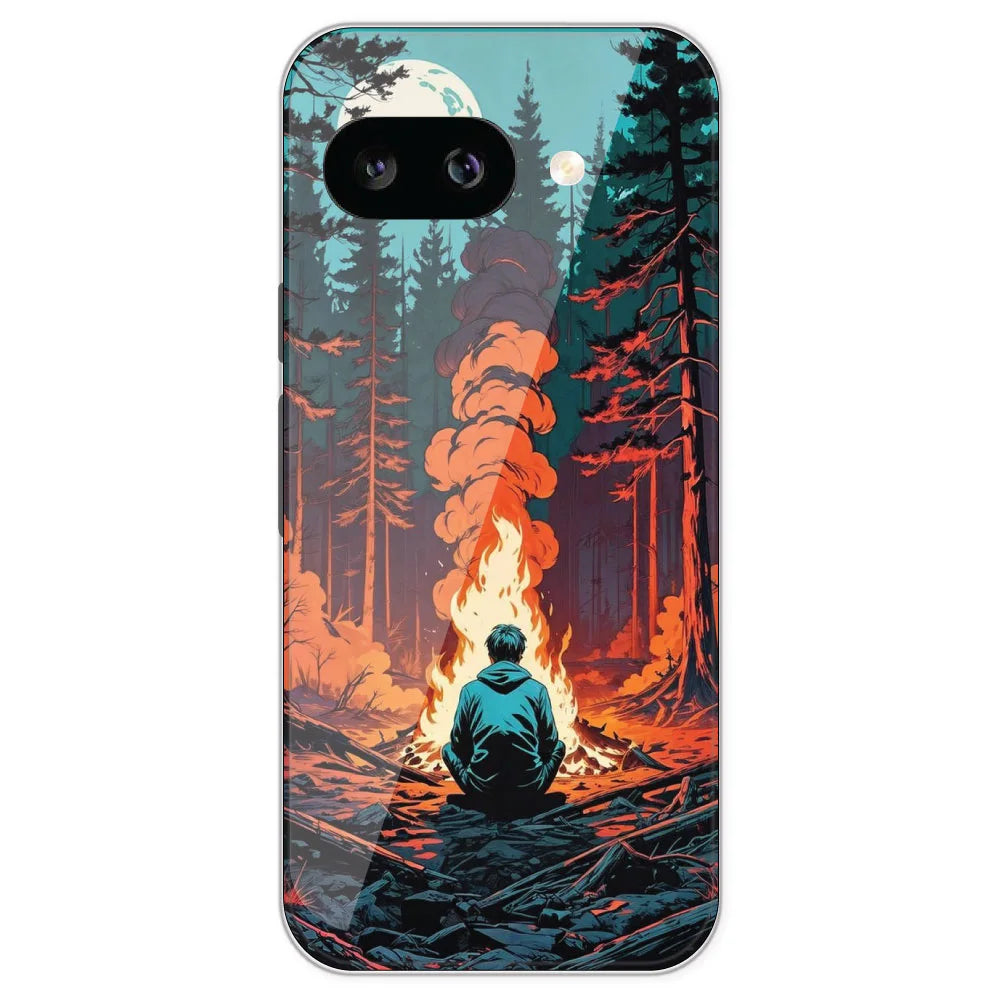 Book Collage - Printed Silicone Case For Google Pixel 9A