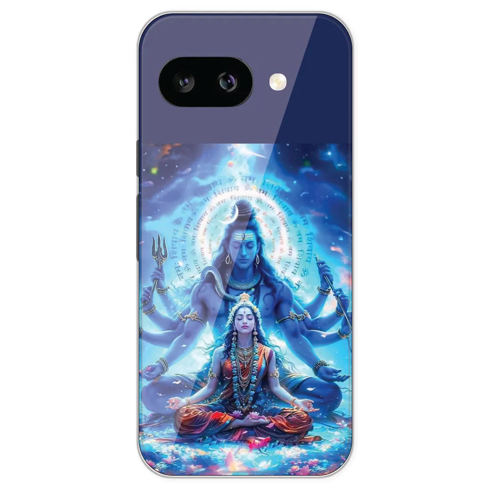 Shiv Parvati - Printed Silicone Case For Google Pixel 9A