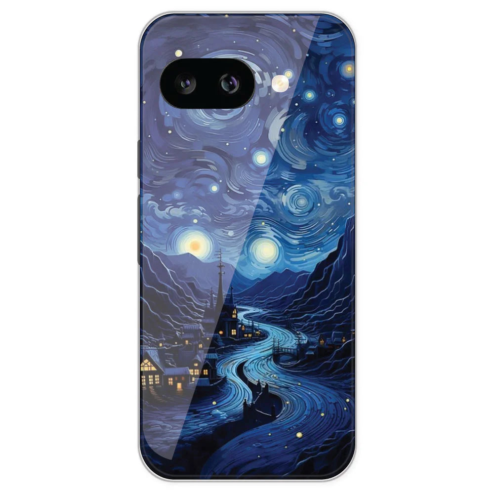 The Starry Night - Printed Silicone Case For Google Pixel 9A