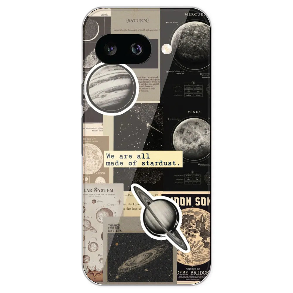 Planets - Printed Silicone Case For Google Pixel 9A