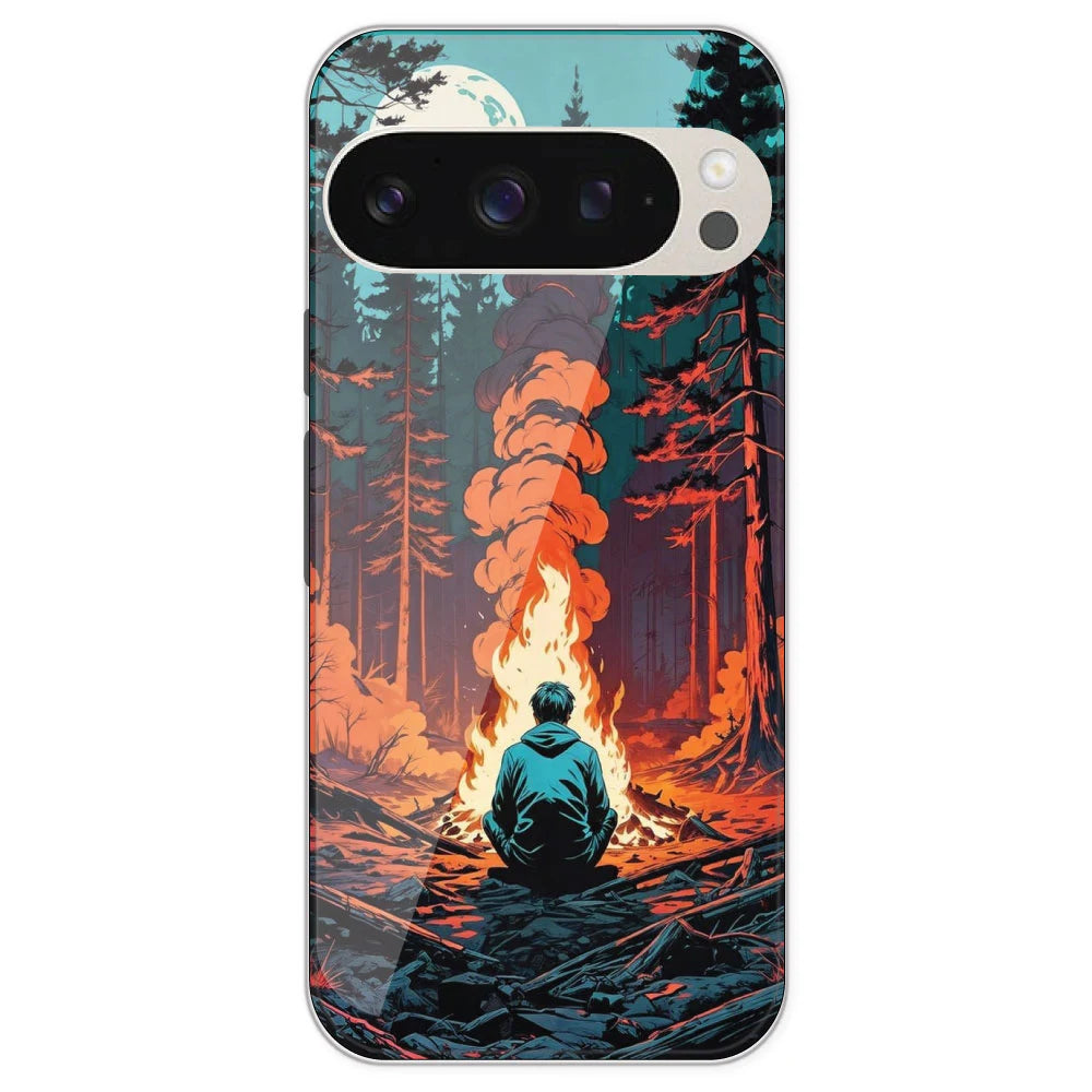 Book Collage - Printed Silicone Case For Google Pixel 9 Pro