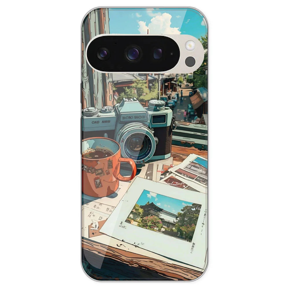Vintage Camera - Printed Silicone Case For Google Pixel 9 Pro