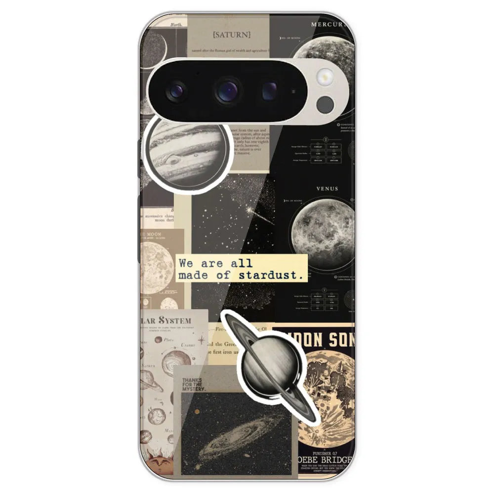 Planets - Printed Silicone Case For Google Pixel 9 Pro