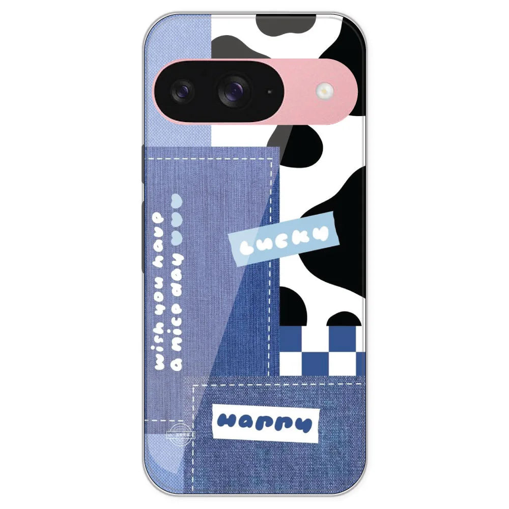 Cow Print Collage - Printed Silicone Case For Google Pixel 9