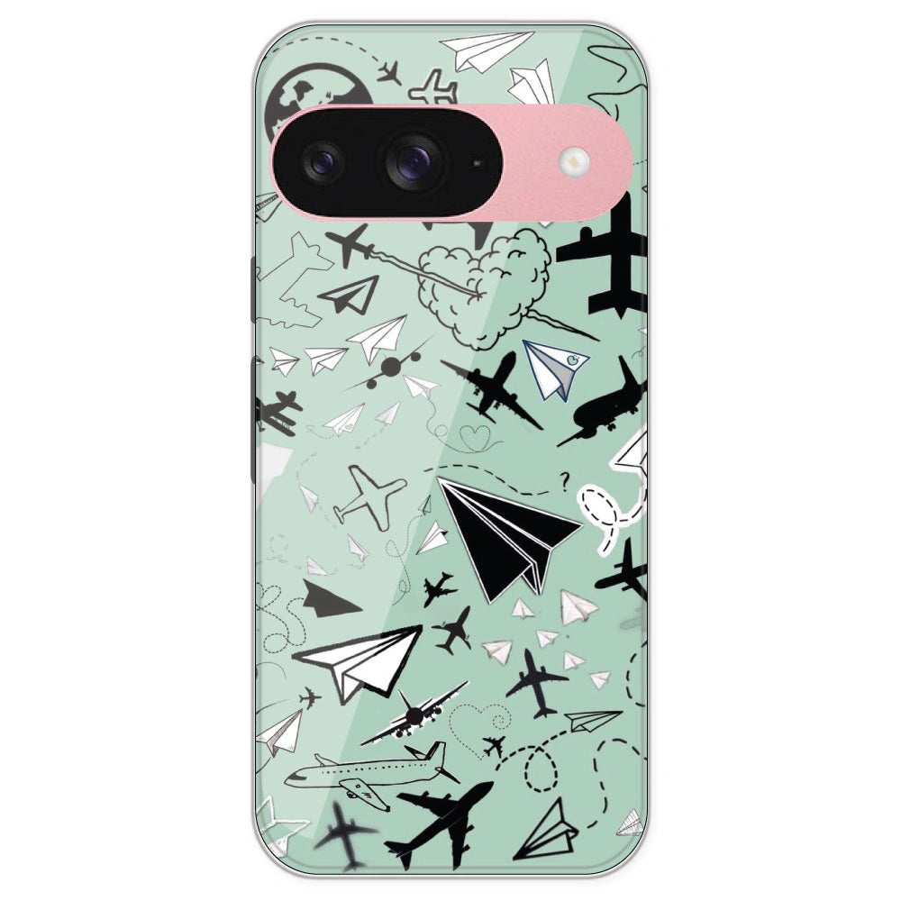 Planes - Printed Silicone Case For Google Pixel 9