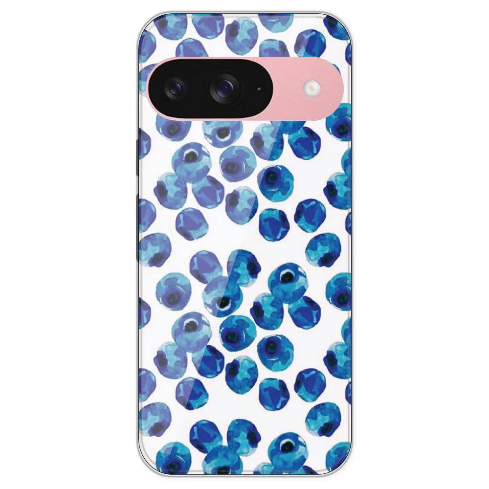 Blueberries - Printed Silicone Case For Google Pixel 9