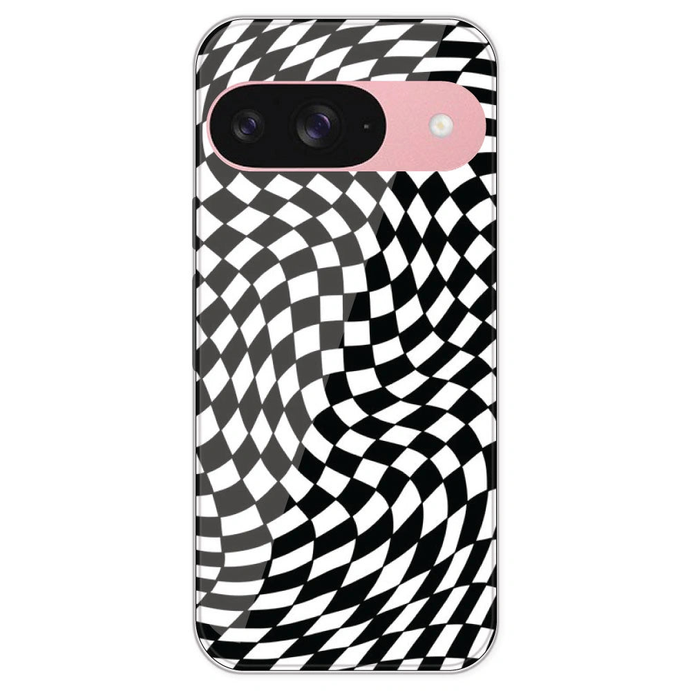 Checks - Printed Silicone Case For Google Pixel 9