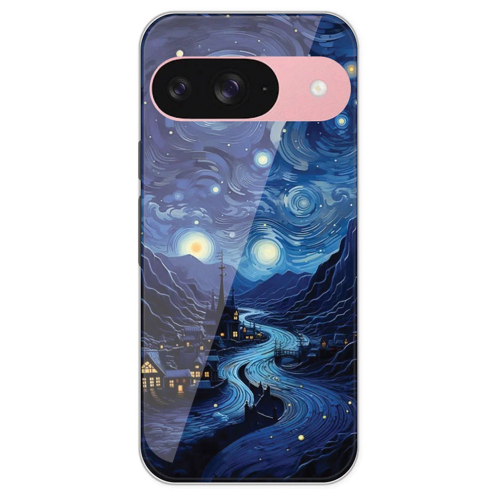 The Starry Night - Printed Silicone Case For Google Pixel 9