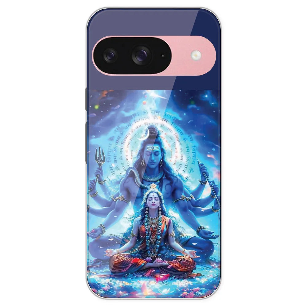 Shiv Parvati - Printed Silicone Case For Google Pixel 9