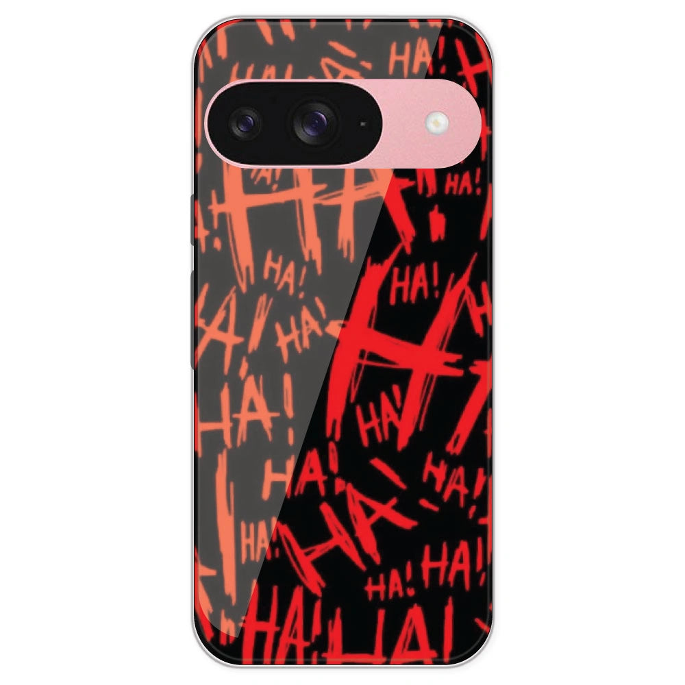 Ha ! - Printed Silicone Case For Google Pixel 9