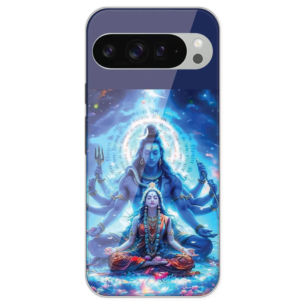 Shiv Parvati - Printed Silicone Case For Google Pixel 9 Pro XL