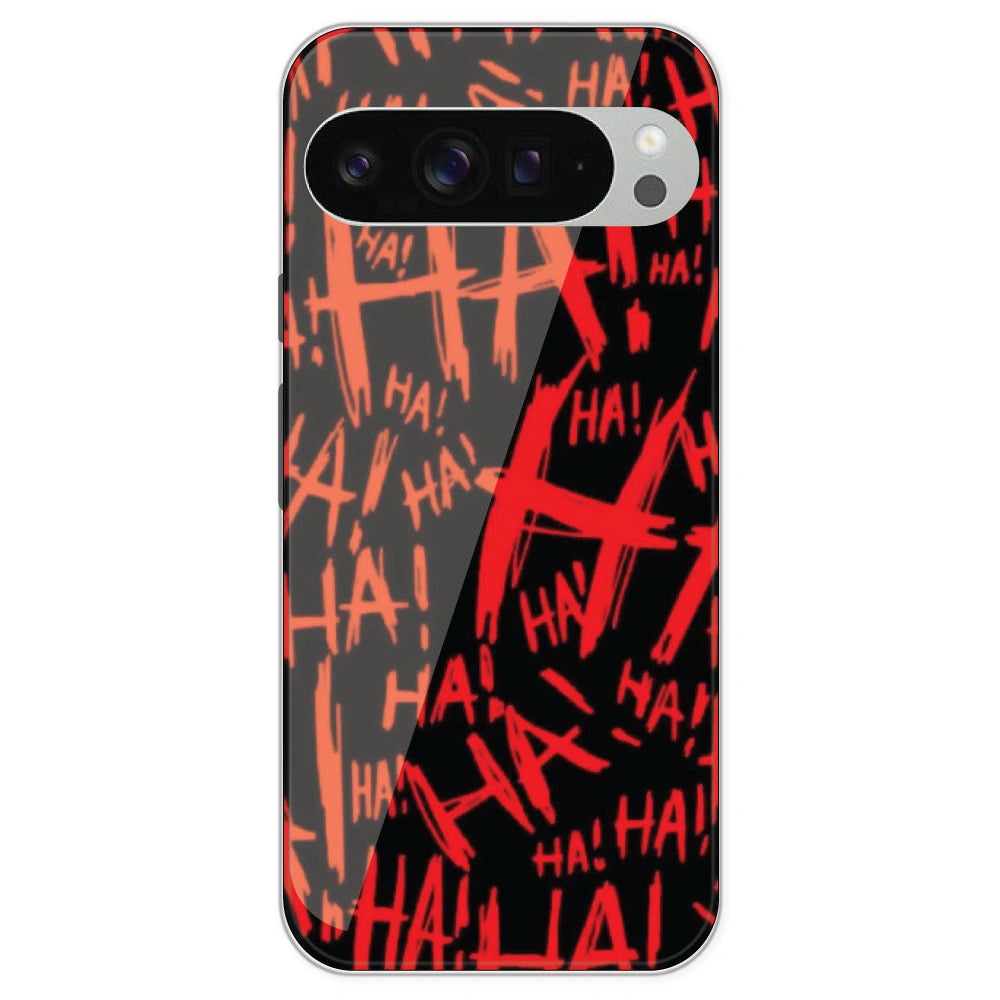 Ha ! - Printed Silicone Case For Google Pixel 9 Pro XL