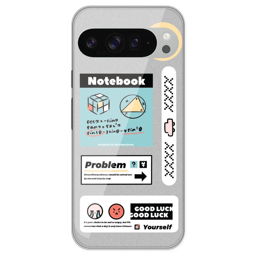 Exam Collage - Printed Silicone Case For Google Pixel 9 Pro XL