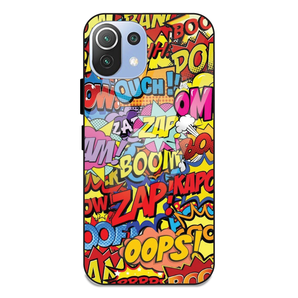 Comic Pop Art - Glass Cases For Redmi 11 Lite NE 5G