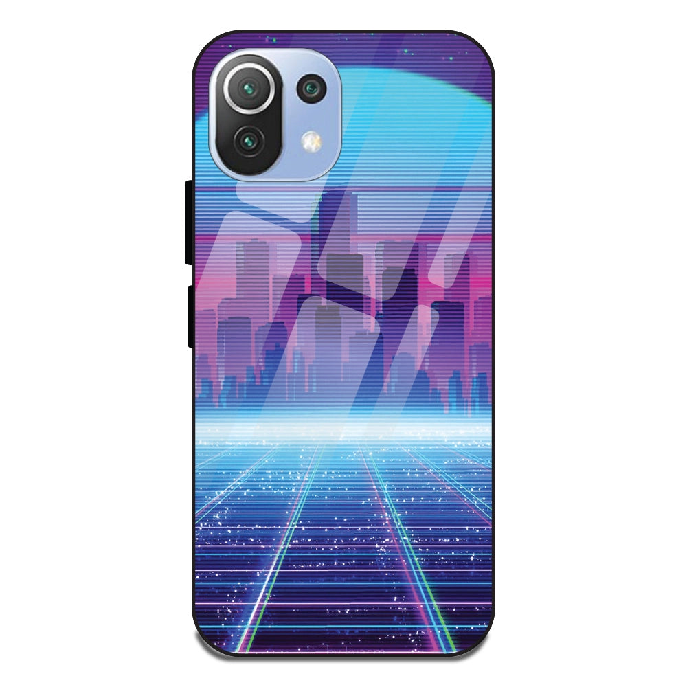 Cityscape Synthwave - Glass Cases For Redmi 11 Lite NE 5G