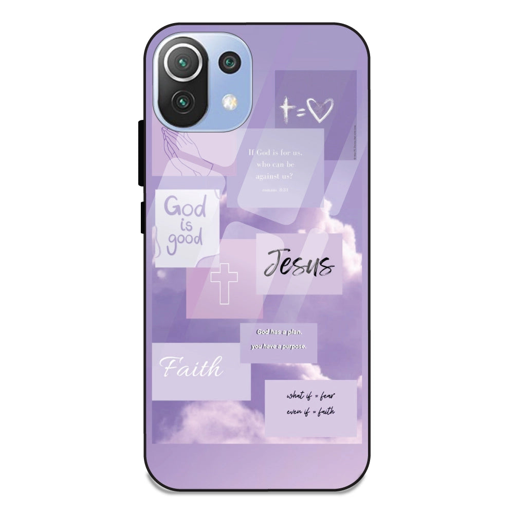 Jesus My Lord - Glass Cases For Redmi 11 Lite NE 5G