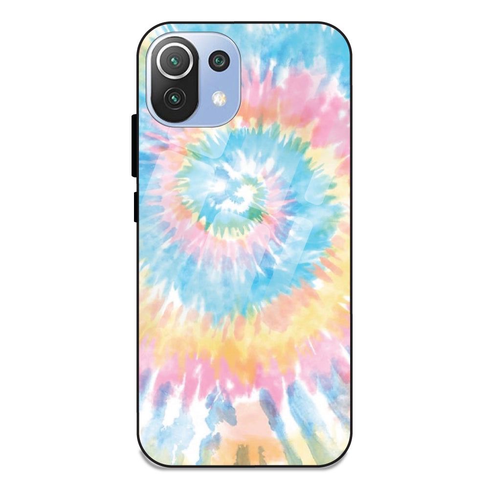 Pastel Tie Dye - Glass Case For Redmi 11 Lite
