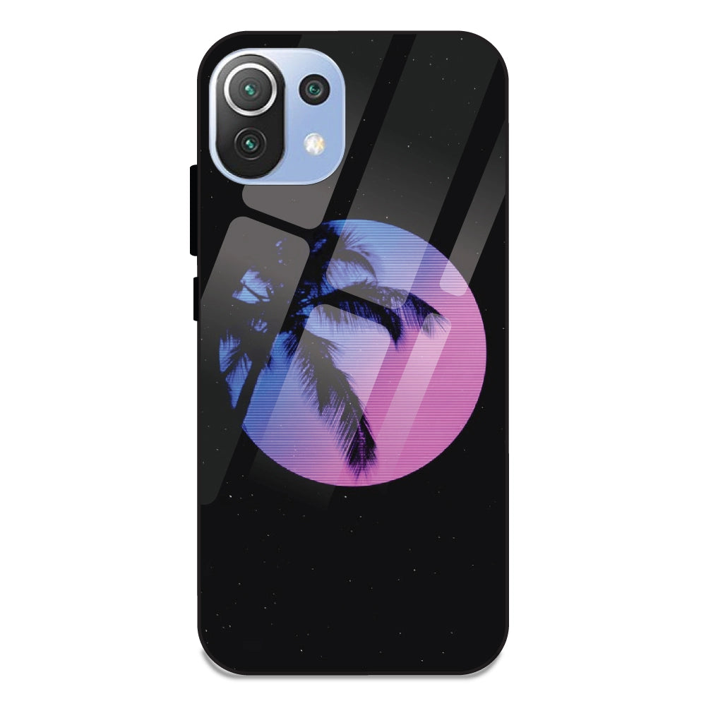 Night Terror Synthwave - Glass Cases For Redmi 11 Lite