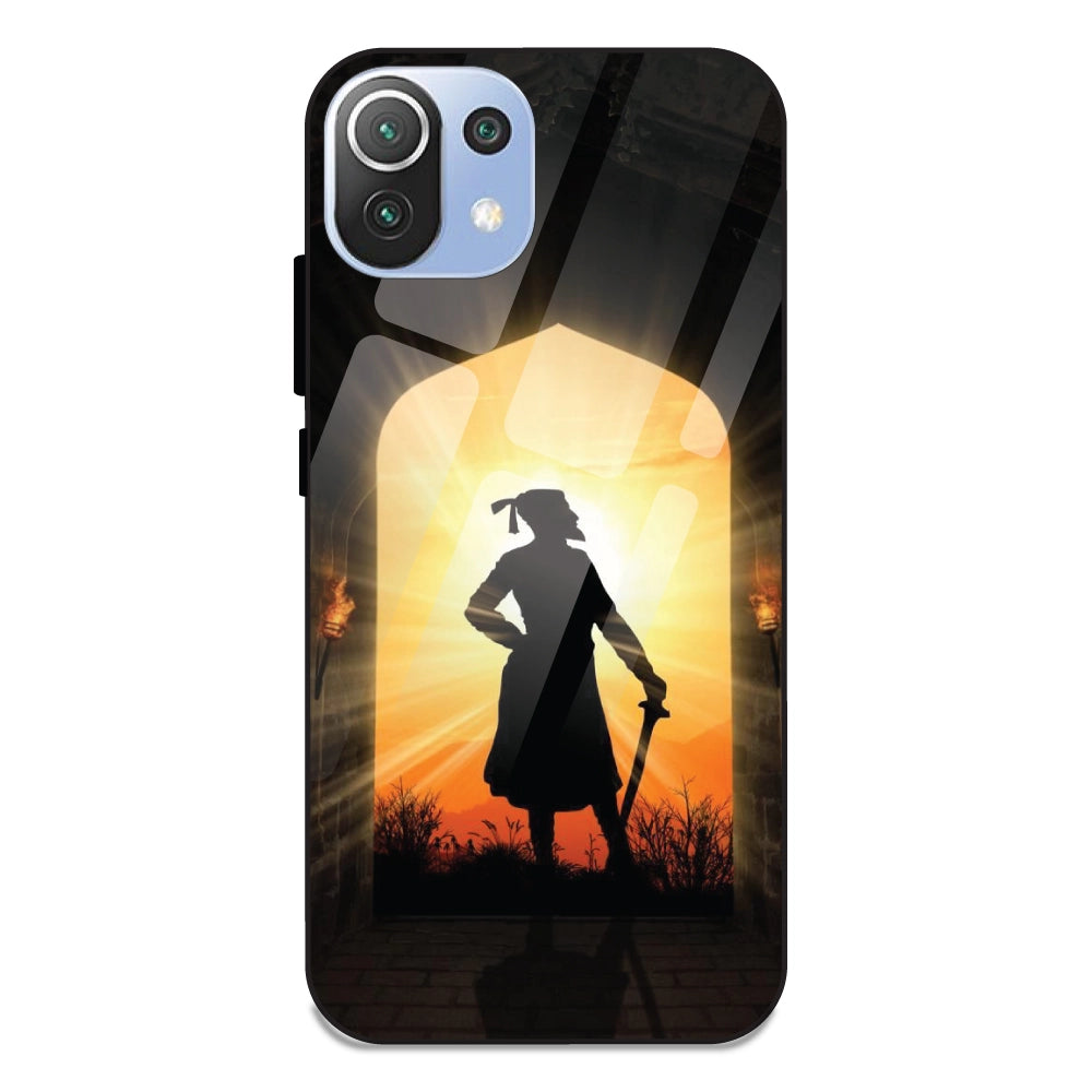 Shivaji Maharaj - Glass Cases For Redmi 11 Lite