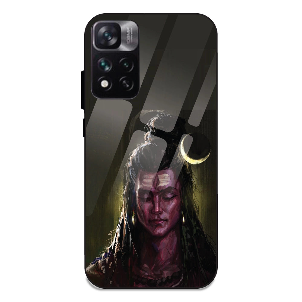 Lord Shiva - Glass Cases For Redmi 11 I