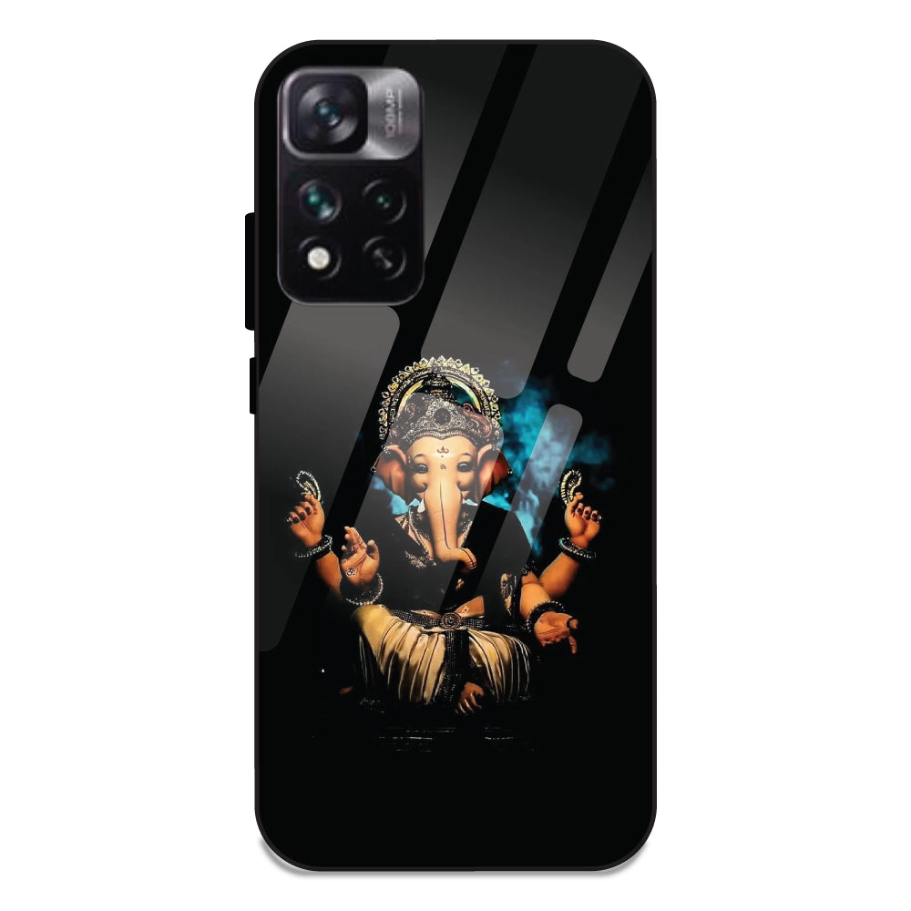 Lord Ganesh - Glass Cases For Redmi 11 I