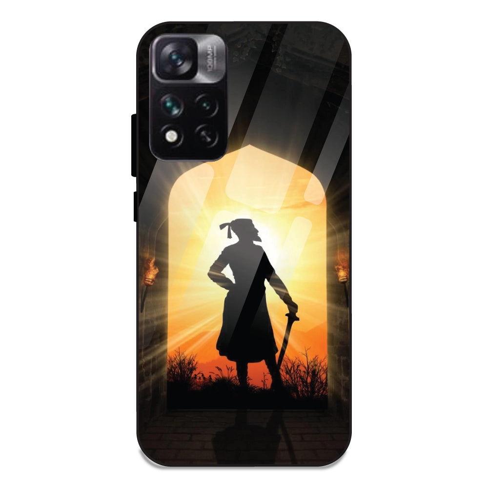 Shivaji Maharaj - Glass Cases For Redmi 11 I