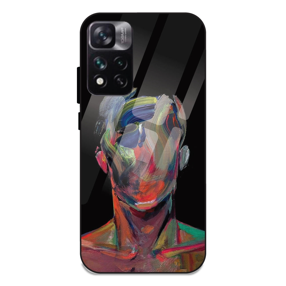 Face Oil Painting - Glass Cases For Redmi 11 I