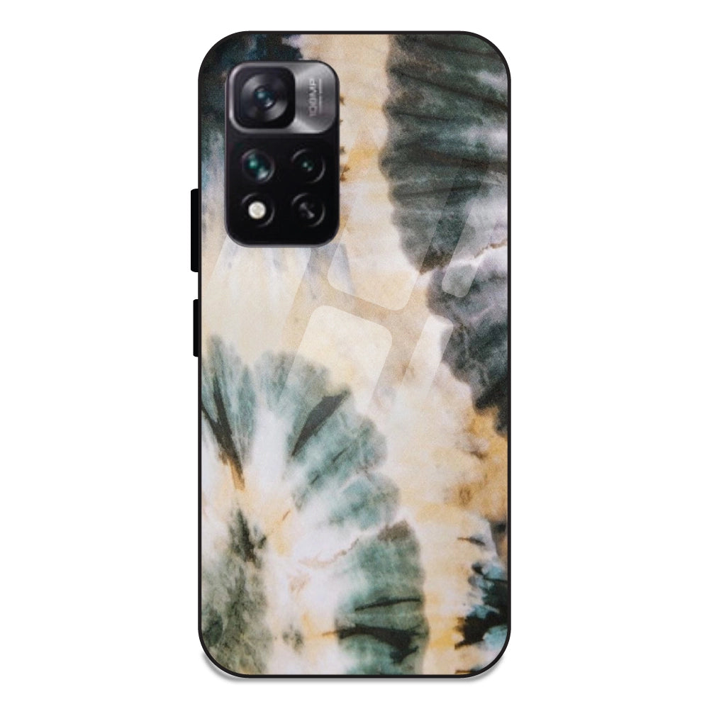 Black And Gold Tie Dye For Redmi 11 I