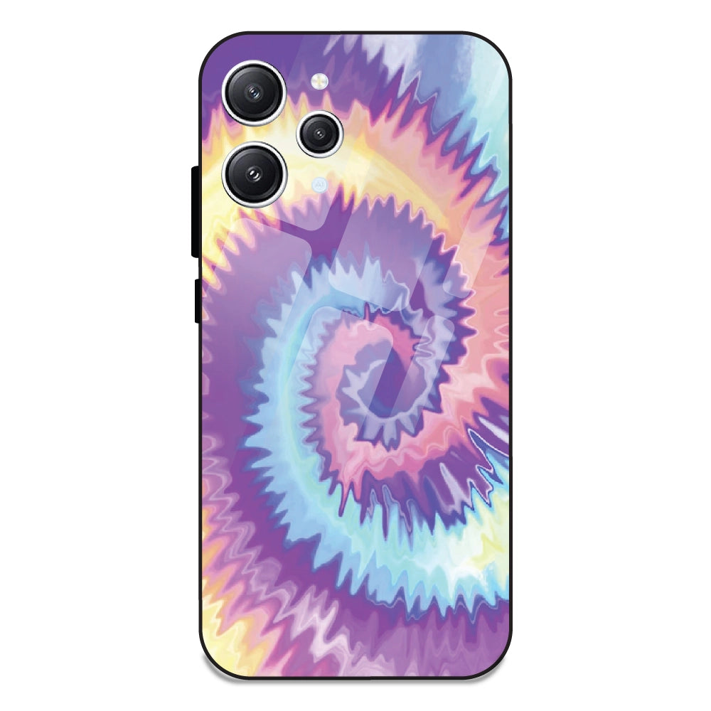 Unicorn Tie Dye - Glass Case For Redmi 12 4G