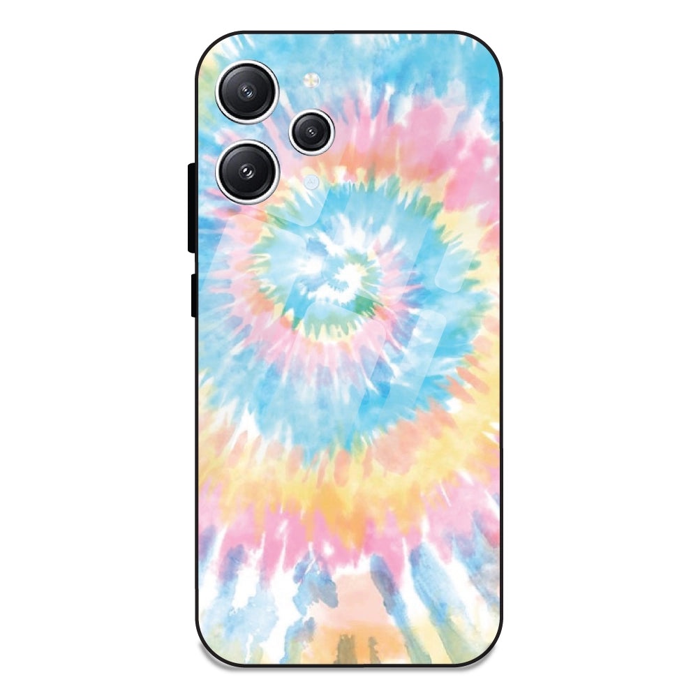Pastel Tie Dye - Glass Case For Redmi 12 4G