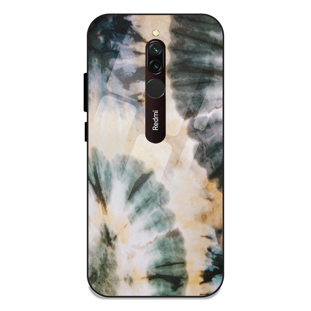 Black And Gold Tie Dye For Redmi 8